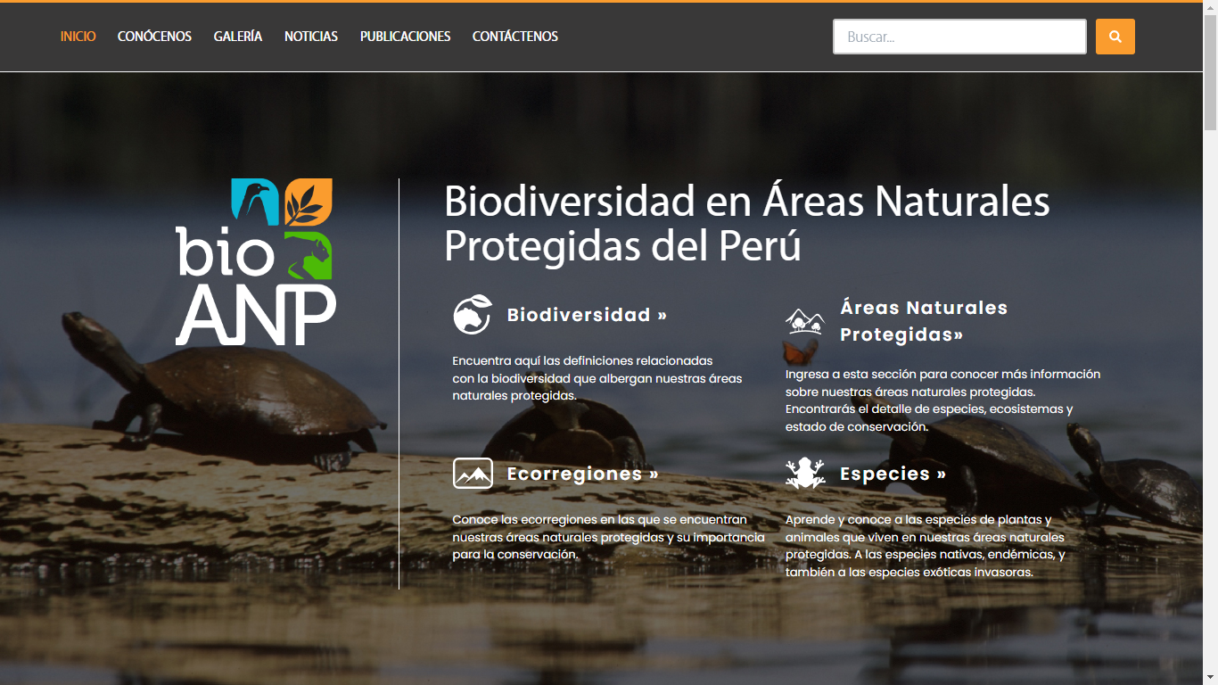 Biodiversidad en Áreas Naturales Protegidas del Perú